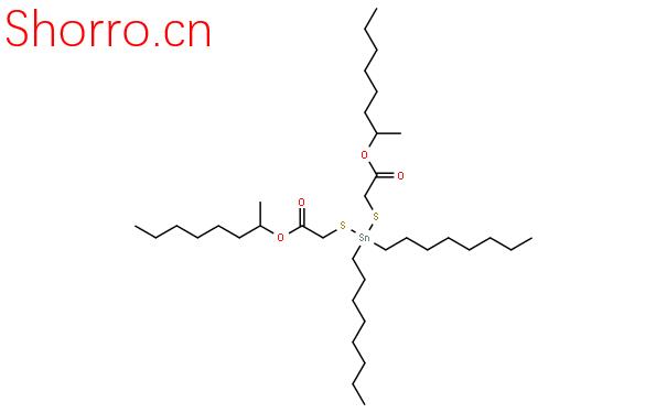 2,2-[(二辛基亞錫)雙(硫代)]雙二異辛酯結(jié)構式圖片|26401-97-8結(jié)構式圖片