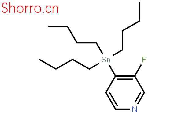 4-(三正丁基錫)-3-氟吡啶結(jié)構(gòu)式圖片|259807-88-0結(jié)構(gòu)式圖片